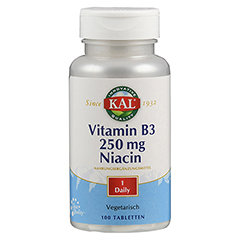 VITAMIN B3 NIACIN 250 mg Tabletten
