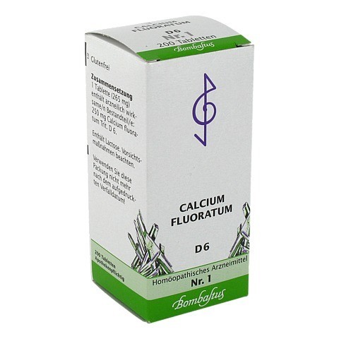 Biochemie 1 Calcium fluoratum D 6 Tabletten 200 Stück N2