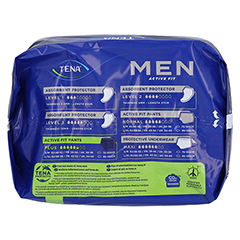 TENA MEN Act.Fit Inkontinenz Pants Plus S/M blau 12 Stck - Oberseite
