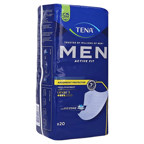 TENA MEN Active Fit Level 2 Inkontinenz Einlagen 20 Stück