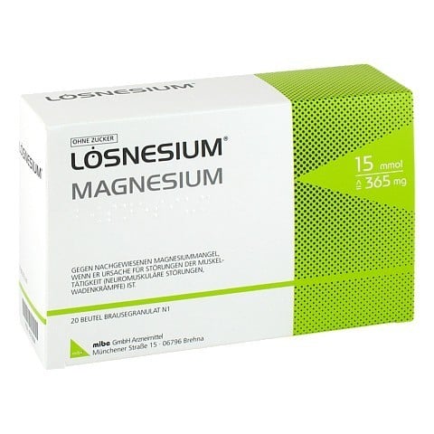 Lösnesium Brausegranulat 20 Stück N1