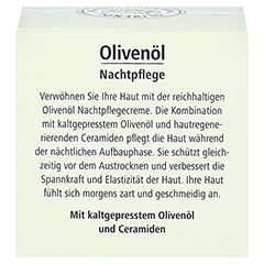 medipharma Olivenöl Nachtpflege Creme 50 Milliliter - Rückseite