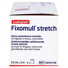 Fixomull Stretch 15 cmx2 m 1 Stück - Rechte Seite