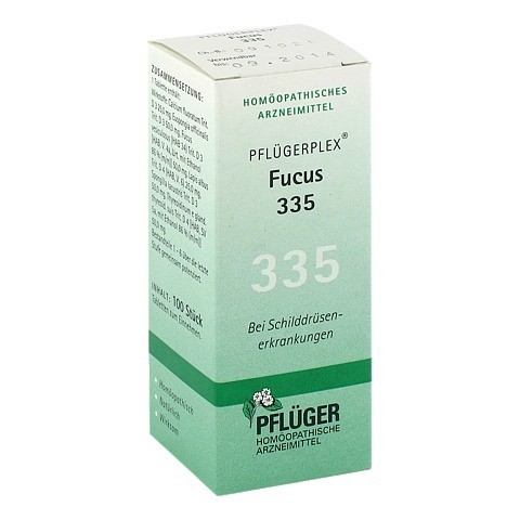 PFLÜGERPLEX Fucus 335 Tabletten 100 Stück N1