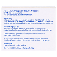 Magnesium-Diasporal 150 100 Stck N3 - Rckseite