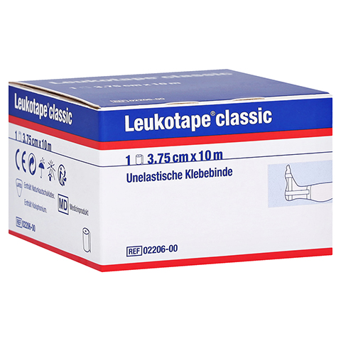 Leukotape Classic 3,75 cmx10 m weiß 1 Stück