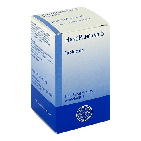 HANOPANCRAN S Tabletten 100 Stck N1