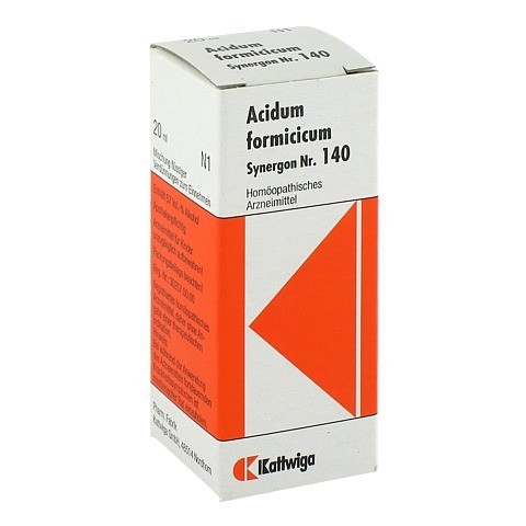 SYNERGON KOMPLEX 140 Acidum formicicum Tropfen 20 Milliliter