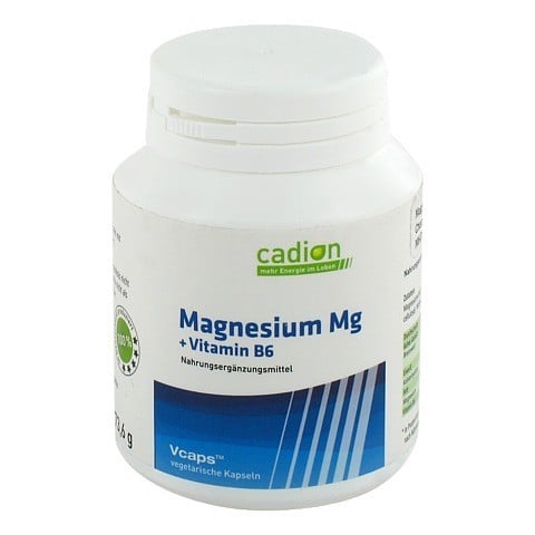 CADION Magnesium Kapseln+B6 90 Stück
