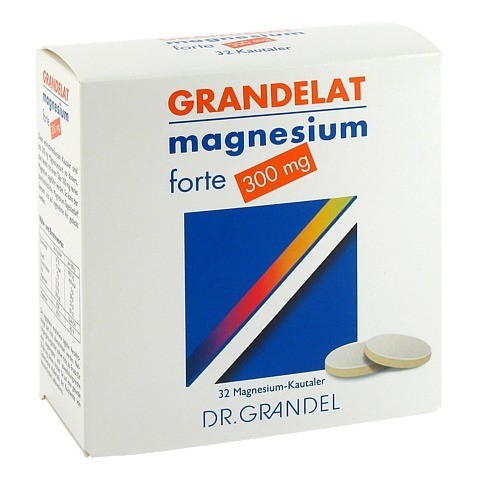 MAGNESIUM GRANDEL 300 mg Kautabletten 32 Stück