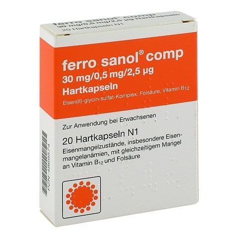 Ferro sanol comp 30mg/0,5mg/2,5g 20 Stck N1