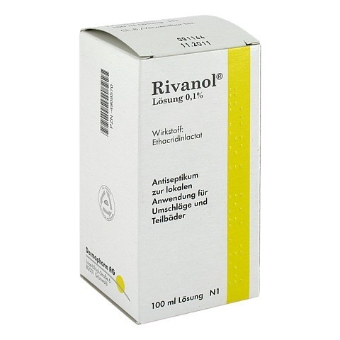 Rivanol Lösung 0,1% 100 Milliliter N1