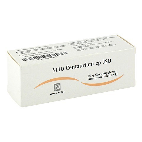 JSO St 10 Centaurium cp Globuli 20 Gramm N1
