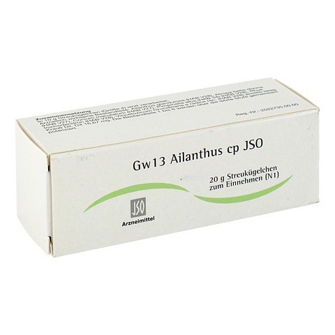 JSO Gw 13 Ailanthus cp Globuli 20 Gramm N1