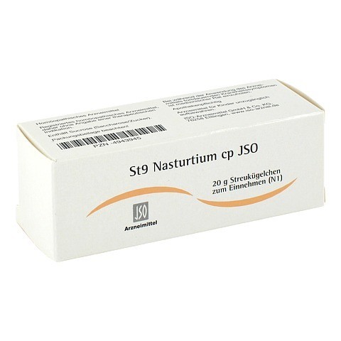 JSO St 9 Nasturtium cp Globuli 20 Gramm N1