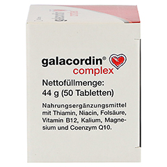GALACORDIN complex Tabletten 50 Stck - Linke Seite