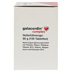 GALACORDIN complex Tabletten 100 Stck - Linke Seite