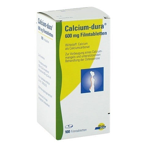 Calcium-dura 600mg 100 Stück
