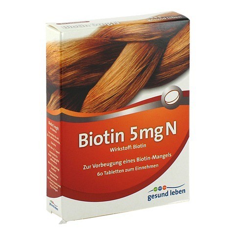 Gesund leben Biotin 5mg N 60 Stck