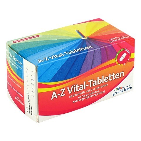 GESUND LEBEN A-Z Vital Tabletten 60 Stck