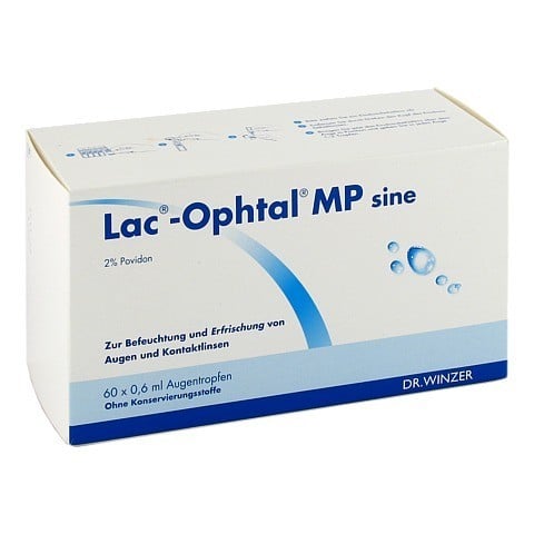 LAC OPHTAL MP sine Augentropfen 60x0.6 Milliliter