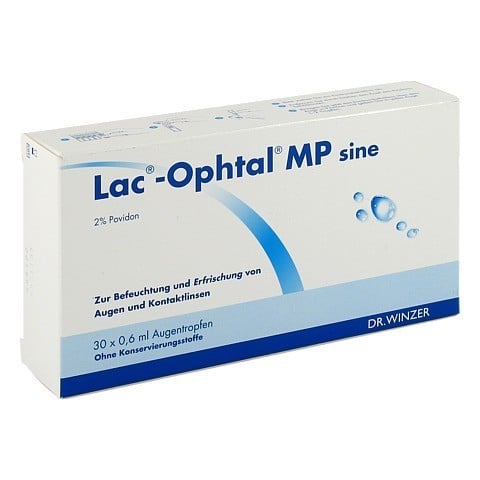LAC OPHTAL MP sine Augentropfen 30x0.6 Milliliter