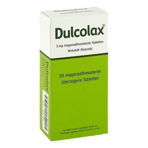DULCOLAX Dragees magensaftresistente Tabletten 20 Stck