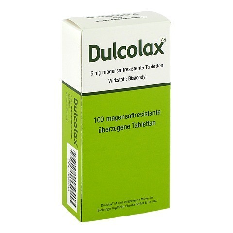 DULCOLAX Dragees magensaftresistente Tabletten 100 Stck N3