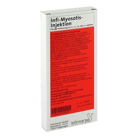 INFI MYOSOTIS Injektion 10x1 Milliliter N1