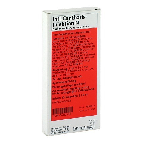 INFI CANTHARIS Injektion N 10x1 Milliliter N1