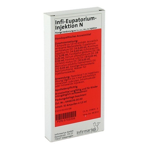 INFI EUPATORIUM Injektion N 10x1 Milliliter N1
