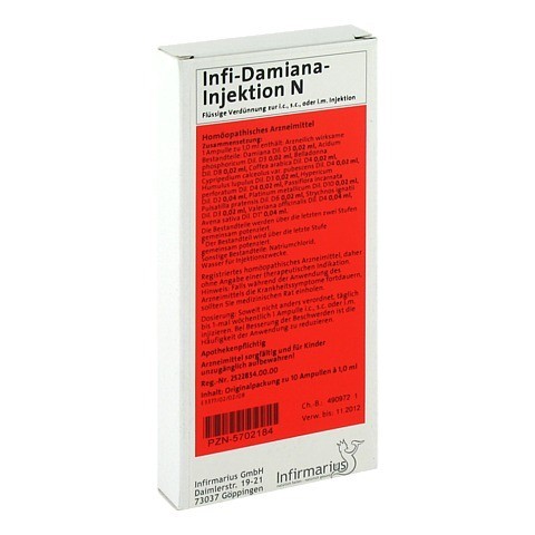 INFI DAMIANA Injektion N 10x1 Milliliter N1