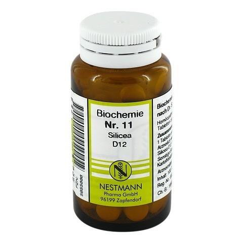 BIOCHEMIE 11 Silicea D 12 Tabletten 100 Stück