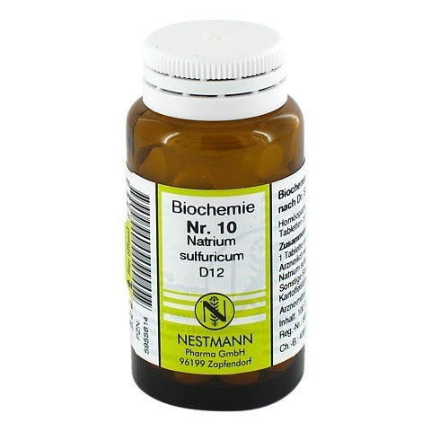 BIOCHEMIE 10 Natrium sulfuricum D 12 Tabletten 100 Stck