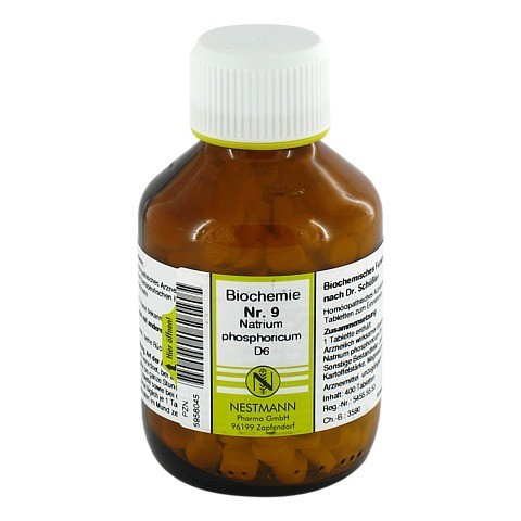 BIOCHEMIE 9 Natrium phosphoricum D 6 Tabletten 400 Stück