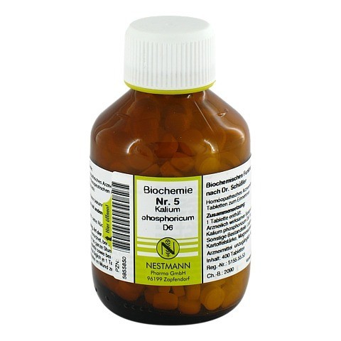 BIOCHEMIE 5 Kalium phosphoricum D 6 Tabletten 400 Stück