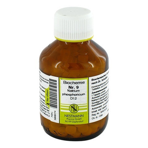 BIOCHEMIE 9 Natrium phosphoricum D 12 Tabletten 400 Stck