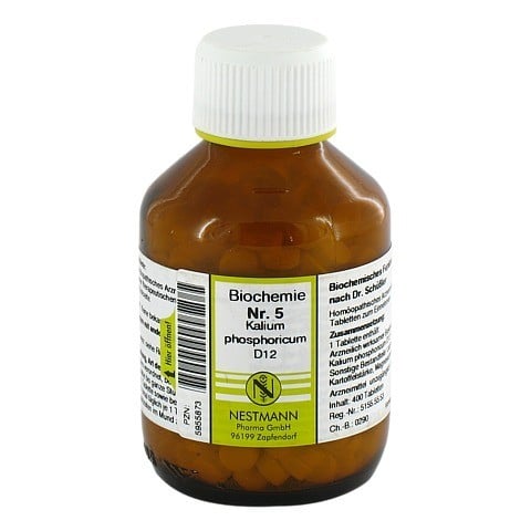 BIOCHEMIE 5 Kalium phosphoricum D 12 Tabletten 400 Stück