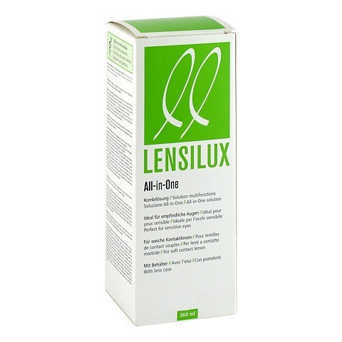 LENSILUX All in One Lsg.+Beh.f.weiche Kontaktl. 360 Milliliter