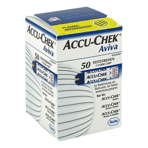 ACCU-CHEK Aviva Teststreifen Plasma 50 Stck