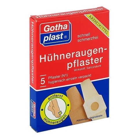 Gothaplast Hühneraugenpflaster 5 Stück