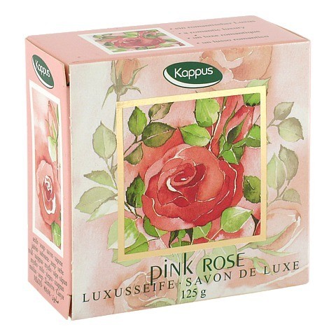 KAPPUS pink Rose Seife 125 Gramm