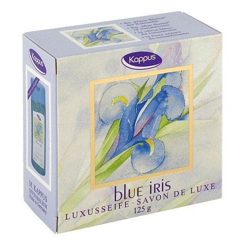 KAPPUS blue Iris Seife 125 Gramm