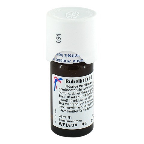RUBELLIT D 10 Dilution 20 Milliliter N1