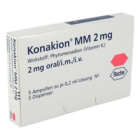 KONAKION MM 2 mg Lsung 5 Stck N1