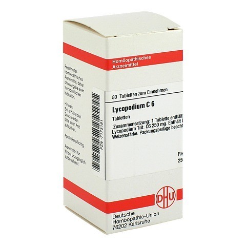 LYCOPODIUM C 6 Tabletten 80 Stck N1