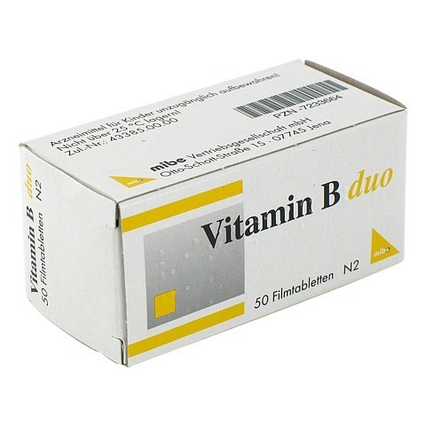 Vitamin B duo 100mg/100mg 50 Stück N2