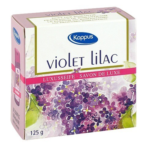 KAPPUS violet lilac Luxusseife 125 Gramm