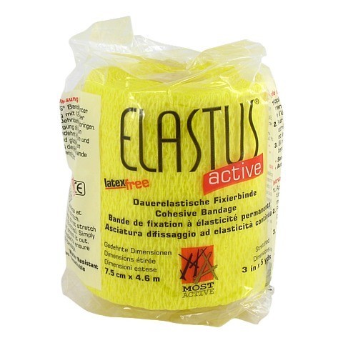ELASTUS Active Bandage 7,5 cmx4,6 m 1 Stck