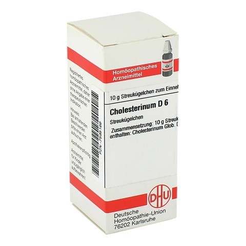 CHOLESTERINUM D 6 Globuli 10 Gramm N1